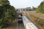 NS 9940 leads train 35A out of Enola yard